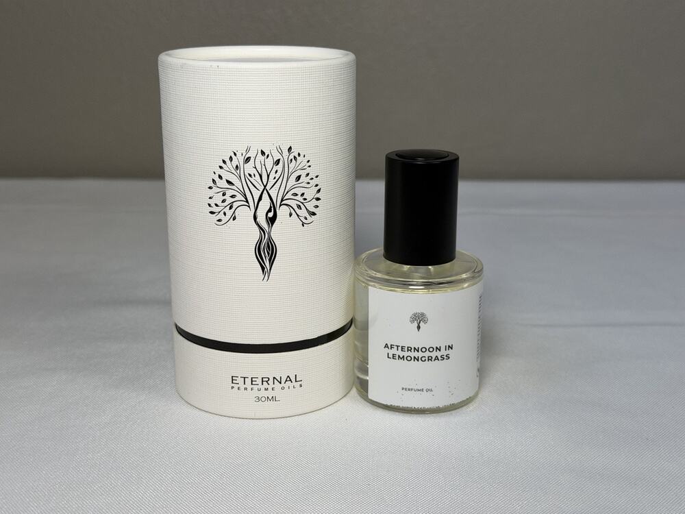 Eternal Perfume Oils Afternoon In Lemongrass 30 ml Dropper Bottle No Alcohol